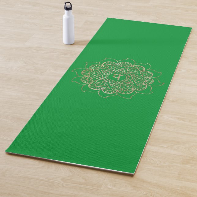Tapis De Yoga Les Chakras Anahata - Yoga Mat (En situation)
