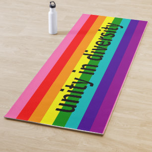 Tapis De Yoga Les rayures de l'original 8 du gay pride LGBT