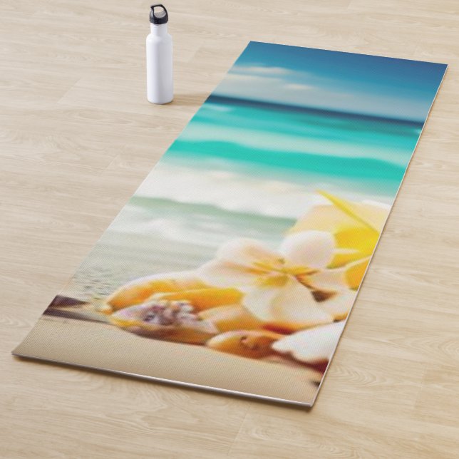 Tapis De Yoga Les trésors de plage (En situation)