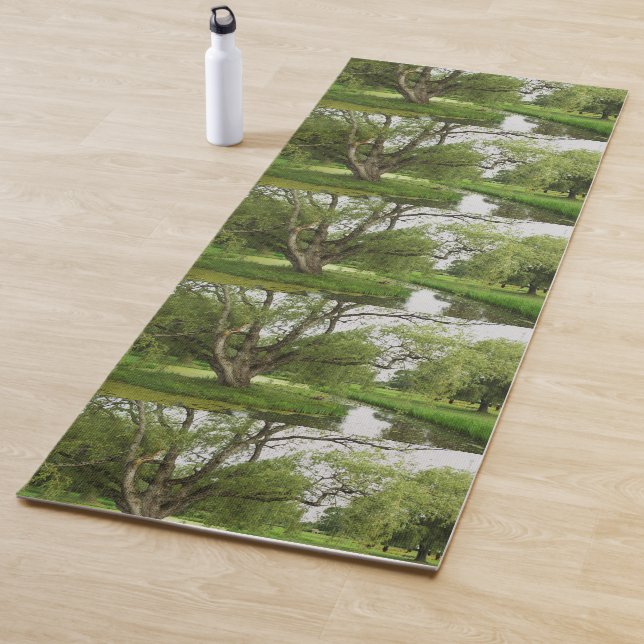 Tapis De Yoga Les verts de grand pré (En situation)