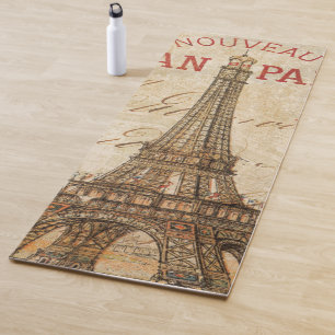 Tapis De Yoga Lettre de Paris