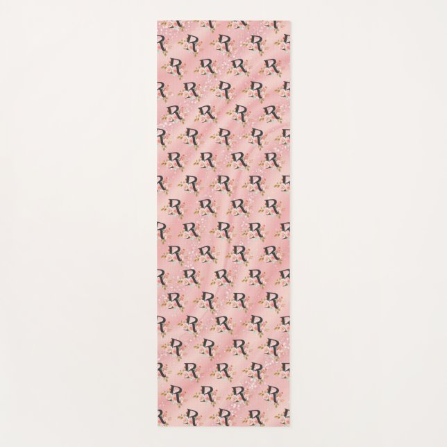 Tapis De Yoga Lettre R (Devant)