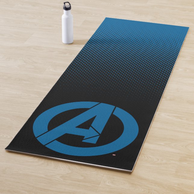 Tapis De Yoga Logo d'Avengers (En situation)