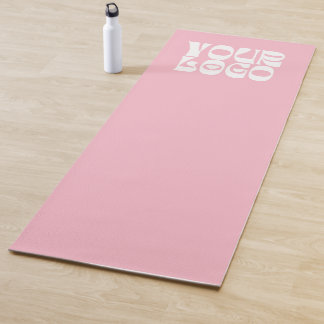 Tapis De Yoga Logo Personnalisé Rose Entreprise promotionnelle