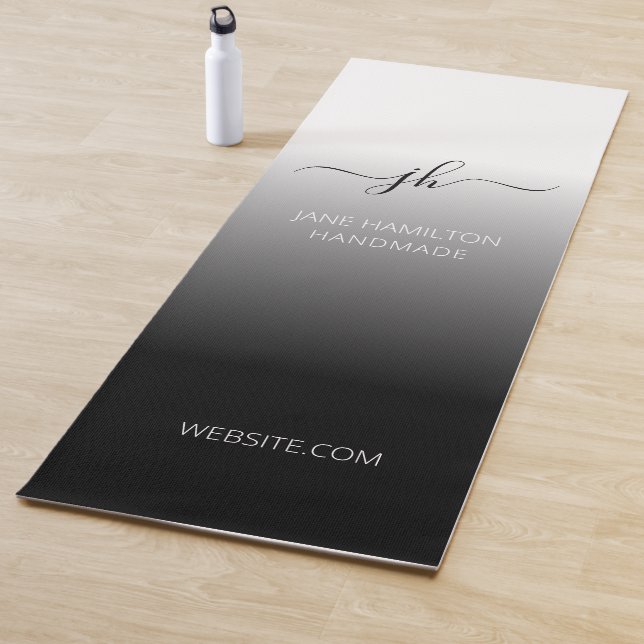 Tapis De Yoga Logo Promotionnel Mat d'exercice commercial person (En situation)