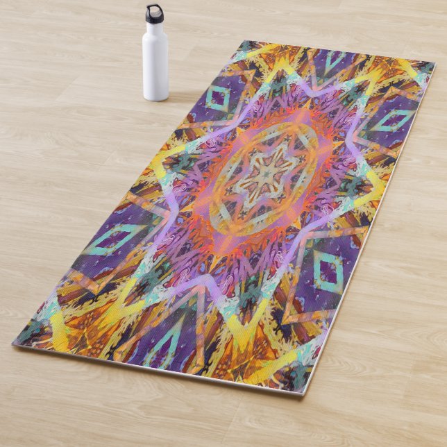 TAPIS DE YOGA LOTUS 3 YOGA MAT  (En situation)