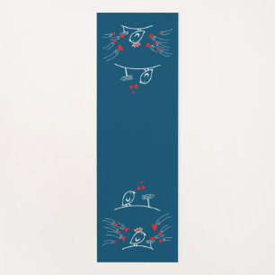 Tapis De Yoga LOVE ECHO - Comic Birds Tweetlercools 2