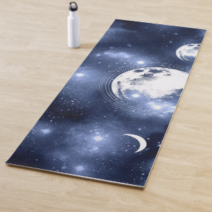 Tapis De Yoga Luminosité de la lune   Phases de la lune dans les