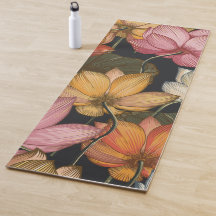 Lys d'eau de Lotus en floraison Exercice noir