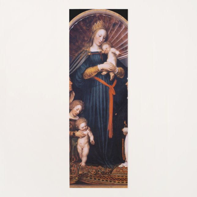 Tapis De Yoga Madonna, Holbein the Younger (Devant)