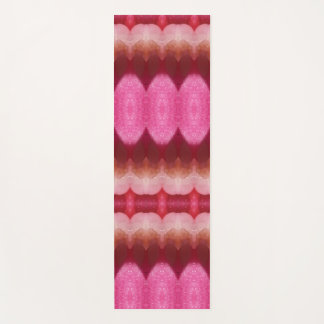 Tapis De Yoga Magenta Flower Ikat 3