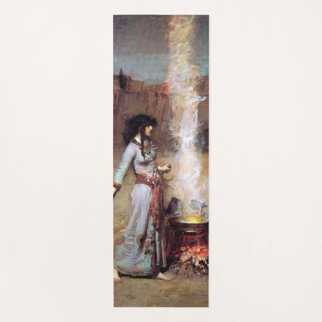 Tapis De Yoga Magic Circle, John William Waterhouse (Devant)