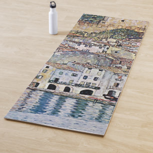 Tapis De Yoga Malcesine au lac de Garde, Gustav Klimt