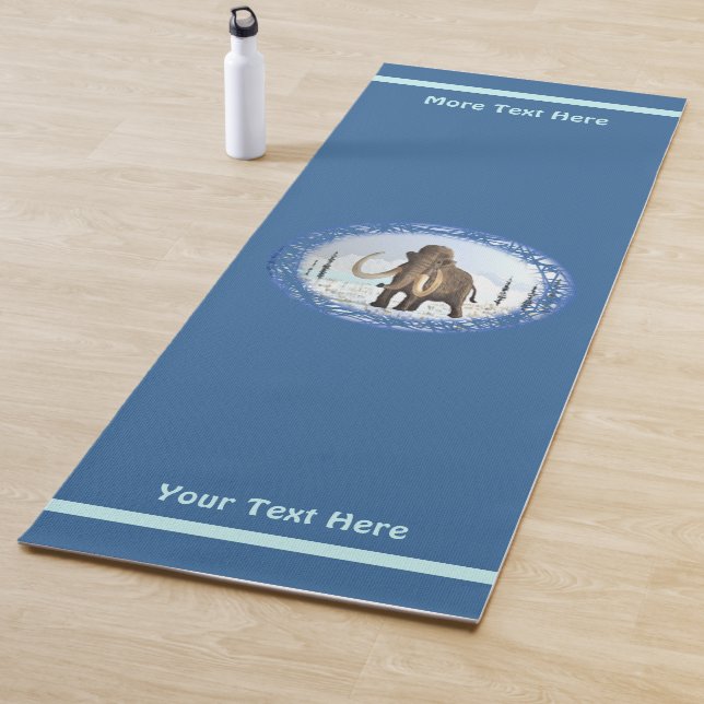 Tapis De Yoga Mammoth laineux (En situation)