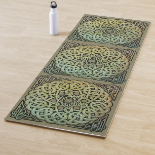 Tapis De Yoga Mandala de nouage celtique