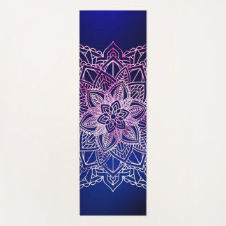 Tapis De Yoga Mandala de yoga personnalisé