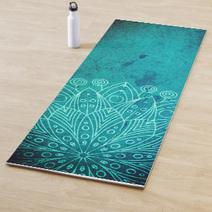 Tapis De Yoga Mandala de yoga personnalisé