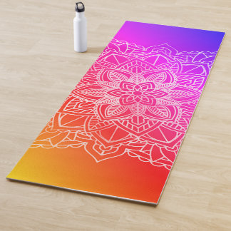 Tapis De Yoga Mandala de yoga personnalisé