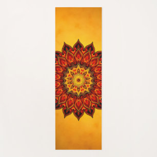 Tapis De Yoga mandala floral