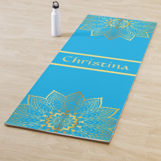Tapis De Yoga Mandala Healing Energy Yoga Mat (En situation)