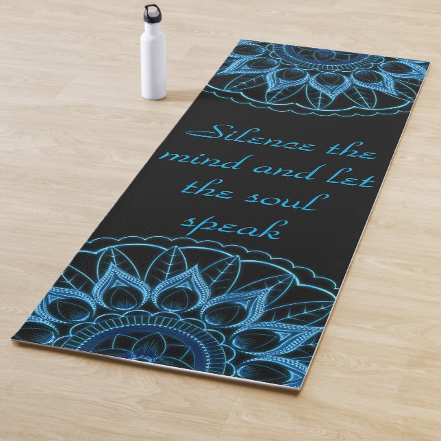 Tapis De Yoga Mandala méditation yoga mat (En situation)