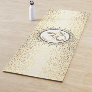 Tapis De Yoga Mandala OM vintage Speckled