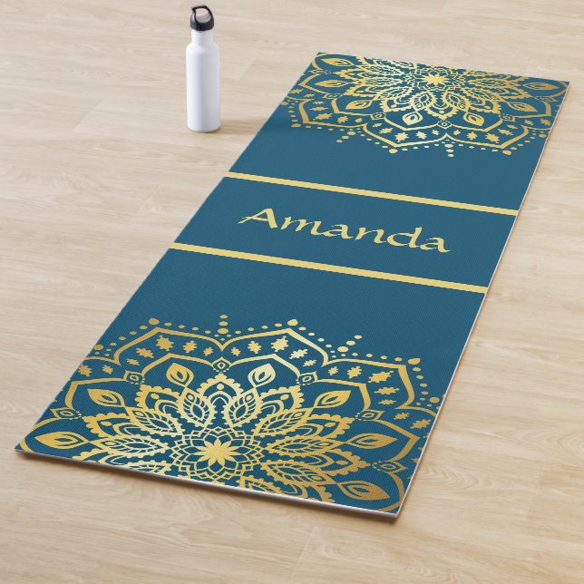 Tapis De Yoga Mandala Voyage spirituel Yoga Mat (En situation)