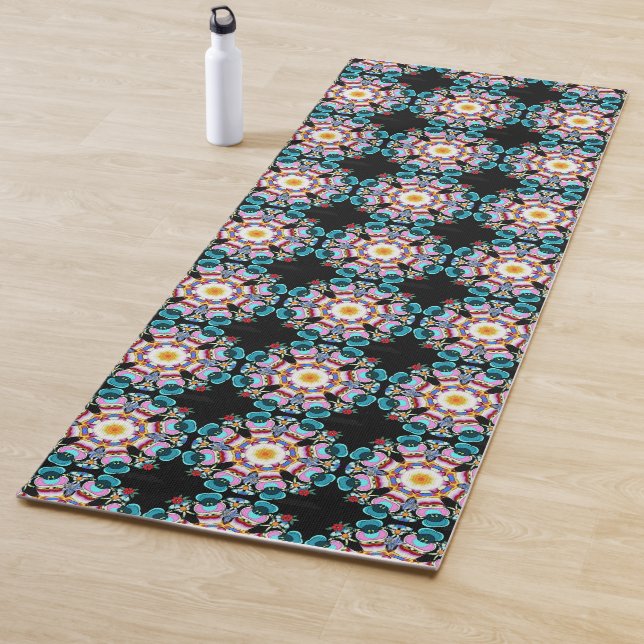 Tapis De Yoga Mandalastyle Motif Yoga Mat (En situation)
