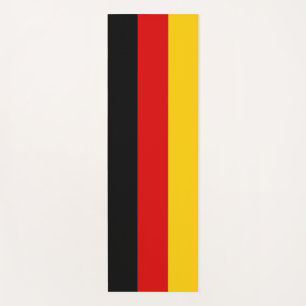 Tapis De Yoga Manteaux de Yoga patriotique avec drapeau d'Allema