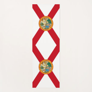 Tapis De Yoga Manteaux de Yoga Patriotique avec drapeau de Flori