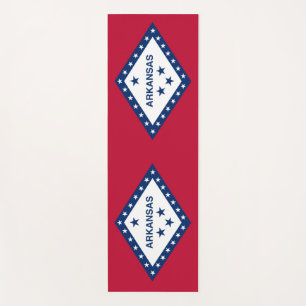 Tapis De Yoga Manteaux de Yoga patriotique avec drapeau de l'Ark