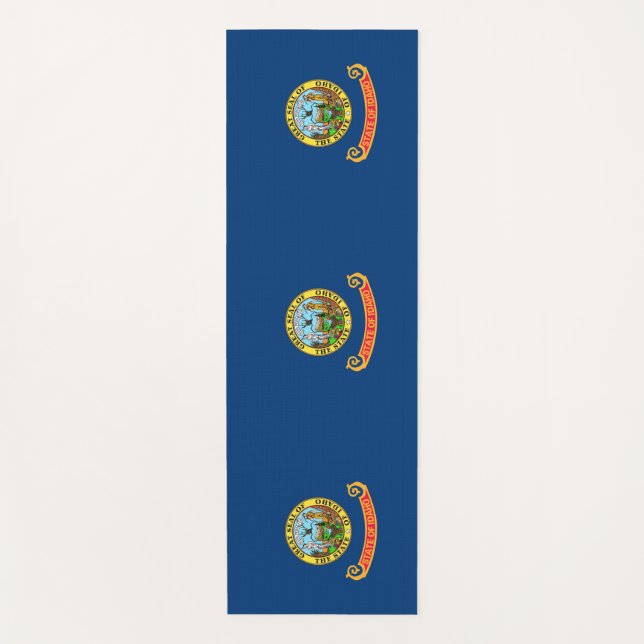 Tapis De Yoga Manteaux de Yoga Patriotique avec le drapeau de l' (Devant)