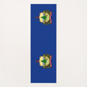Tapis De Yoga Manteaux patriotiques de yoga avec drapeau du Verm