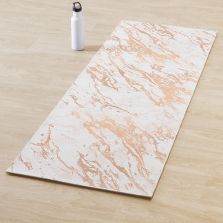 Tapis De Yoga Marbre d'or rose Yoga Mat