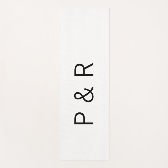 Tapis De Yoga Mariage partenaire romantique ajouter une lettre i (Devant)