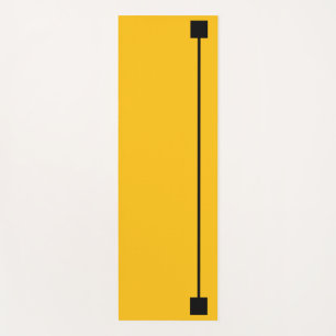 Tapis De Yoga mat de yoga jaune et violet