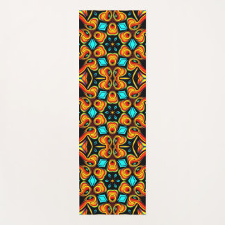 Tapis De Yoga Mat de yoga orange et rouge
