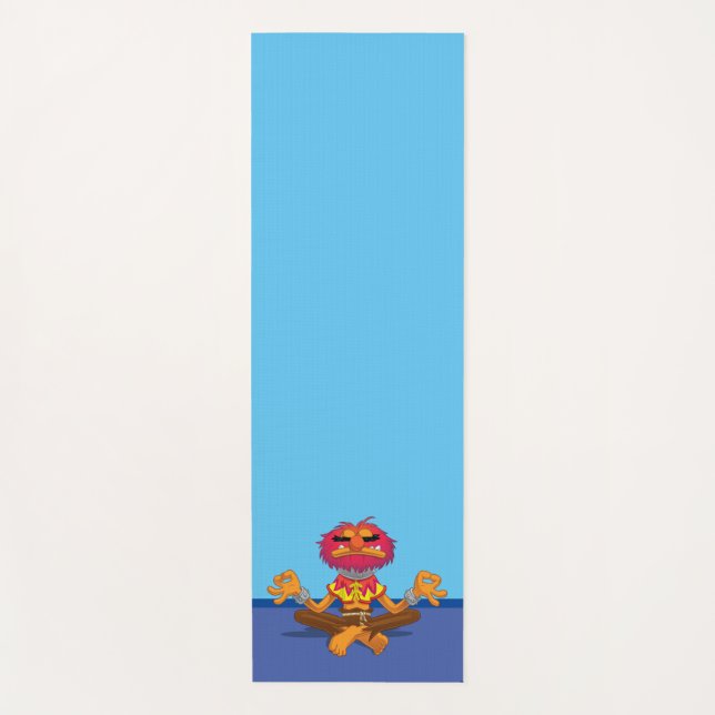 Tapis De Yoga Méditation d'animaux de dessin (Devant)