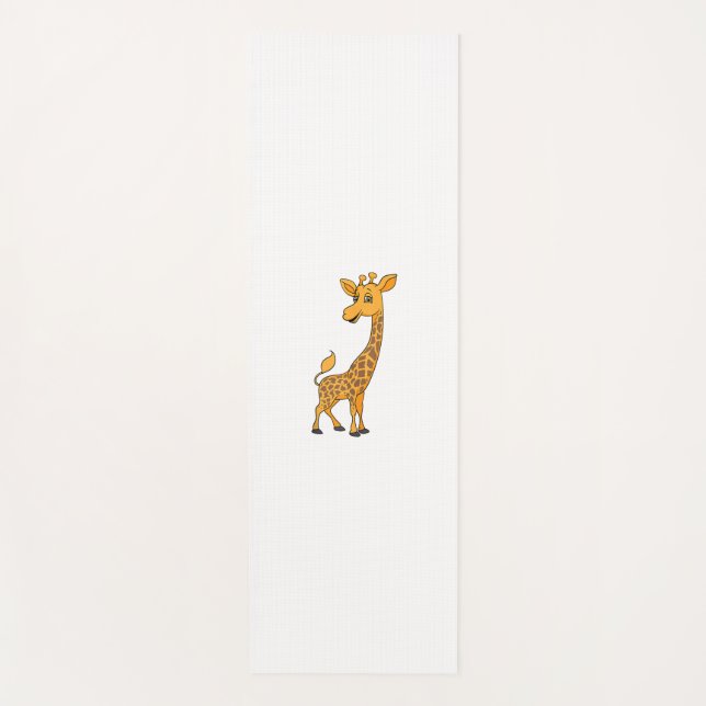 Tapis De Yoga Meilleure Giraffe Art Pour Hommes Femmes Giraffe A (Devant)