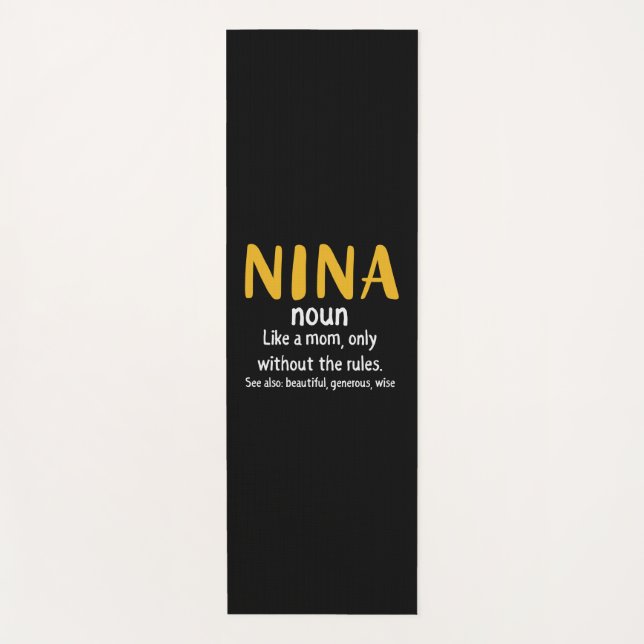 Tapis De Yoga Mère Art Nina Définition (Devant)