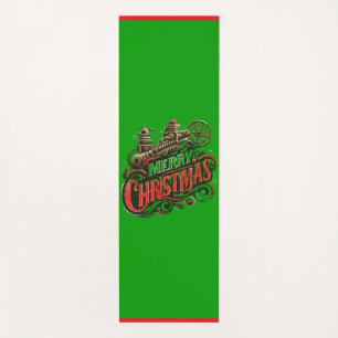 Tapis De Yoga Merry Christmas steampunk