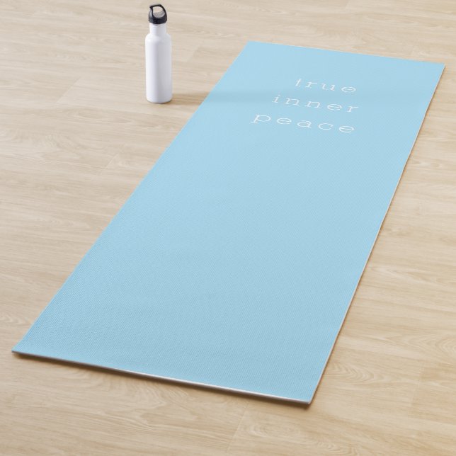 Tapis de Yoga Minimaliste Véritable Paix Intérieur (En situation)