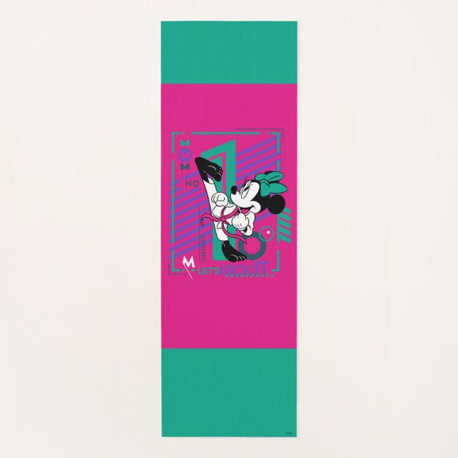Tapis De Yoga Minnie Mouse - Faisons-le tomber (Devant)