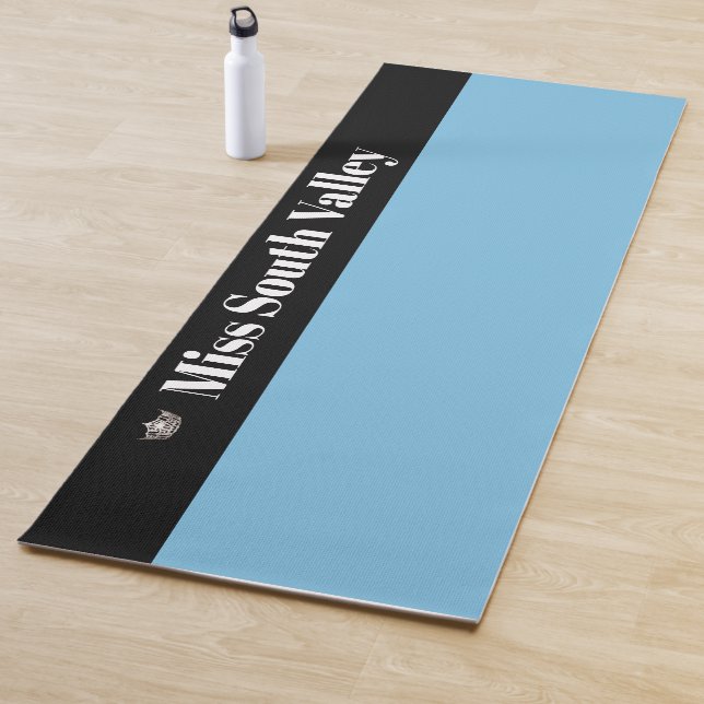 Tapis De Yoga Miss America style Pageant Crown Yoga Mat (En situation)