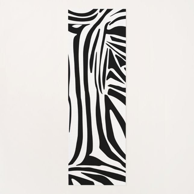 Tapis De Yoga Modèle Zèbre (Devant)