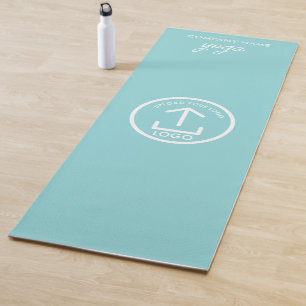 Tapis De Yoga Moderne Simple Business Logo Lumière Salle De Spor