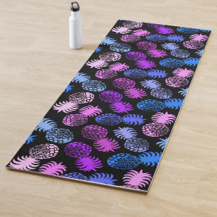 Tapis De Yoga Momona Pineapple Hawaiian renverse à l'ingénieur