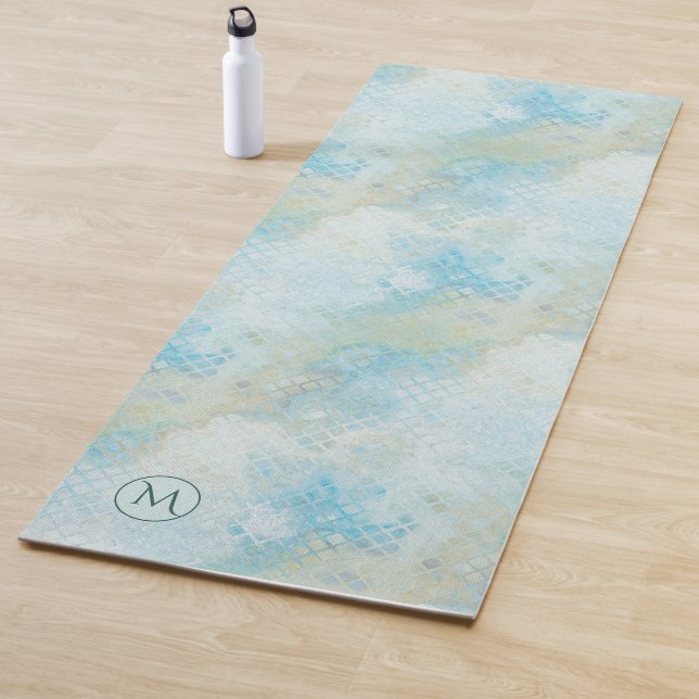 Tapis De Yoga Monogram Beach Motif Yoga Mat (En situation)