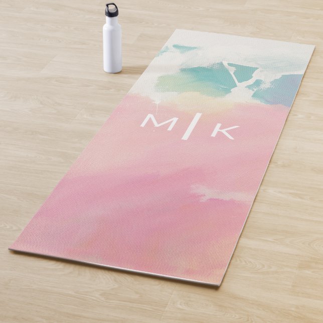 Tapis De Yoga Monogramme | ce que j'ai vu lors du réveil (En situation)