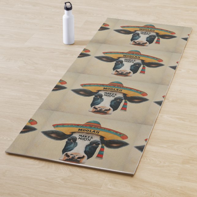 Tapis De Yoga moolah faire mirth Coloré et amusant Yoga Mat (En situation)